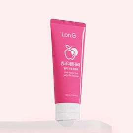 Lon.G Pink Apple Pure Jelly Oil Cleanser 100ml Pore Deep Cleansing Makeup Melt _ Made in Korea